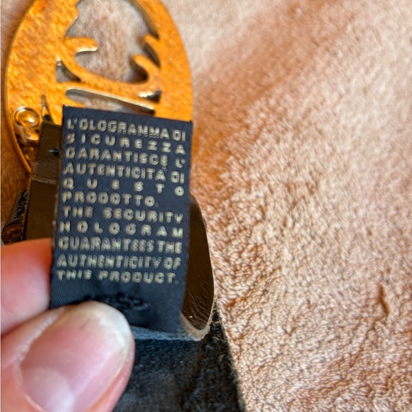 RARE Vintage Roberto Cavalli Leather Belt (36”) - Picture 6 of 6